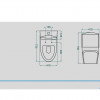 توالت فرنگی گلسار فارس مدل آلتو