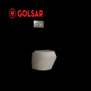 توالت فرنگی وال هنگ گلسار مدل اورینت